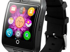 Smartwatch cu telefon iUni Q18, Camera, BT, 1.5 inch, Negru