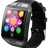 Smartwatch cu telefon iUni Q18, Camera, BT, 1.5 inch, Negru